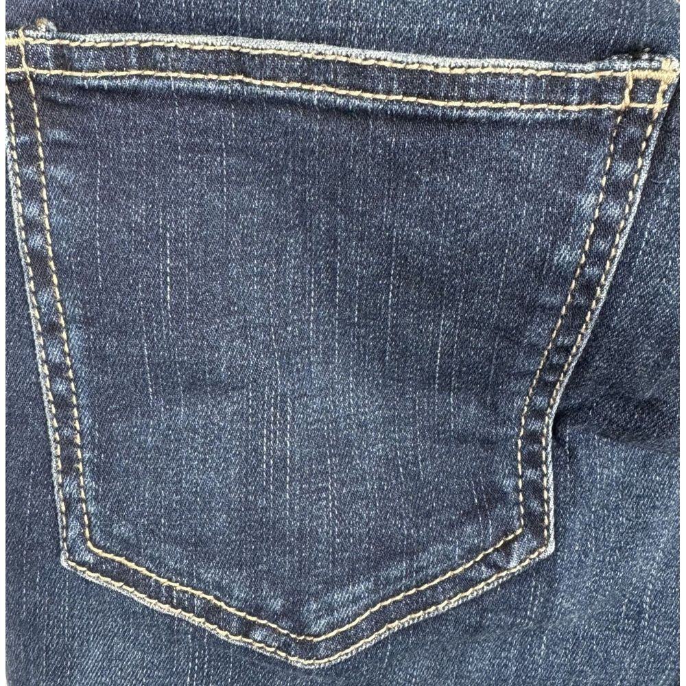 R Jeans Women's Size 30 Dark Wash Denim‎ Skinny Blue Jeans With Rhinestones - Picture 7 of 8